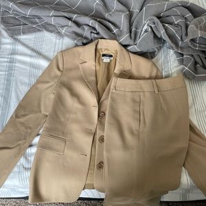 jcrew wool pantsuit 2 pc set size 00